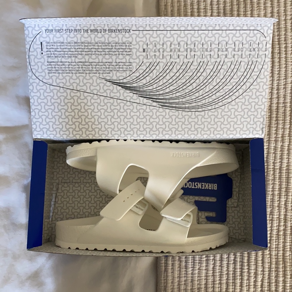 Birkenstock Arizona Eva white asst new